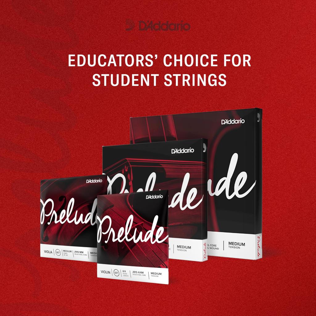 Струны для альта J910 MM Prelude Viola MediumScale D'Addario Струны/Набор (4-струнная) []