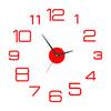Luminous Wall Clock Silent Movement Easy-to-read Simple Installation Decorative DIY Wall Clock for Living Room Bedroom