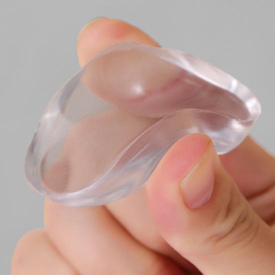 6 шт. прозрачный дверной стопор настенный протектор самоклеящийся силиконовый дверной поручень настенный защитник