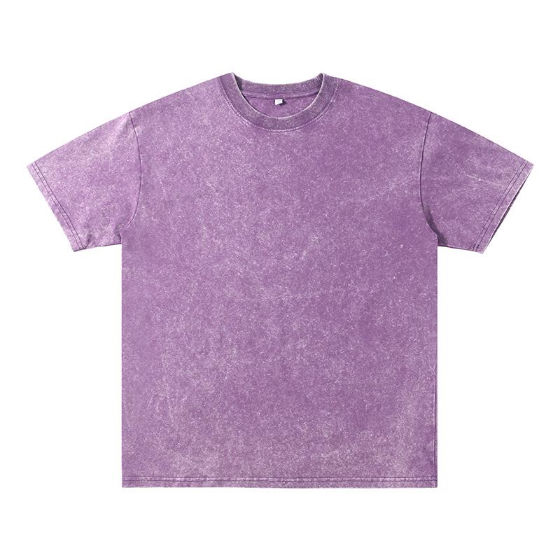 Мужская футболка Винтажная потертая и старая футболка Изношенная мужская футболка с короткими рукавами Хлопковая повседневная мужская футболка с короткими рукавами