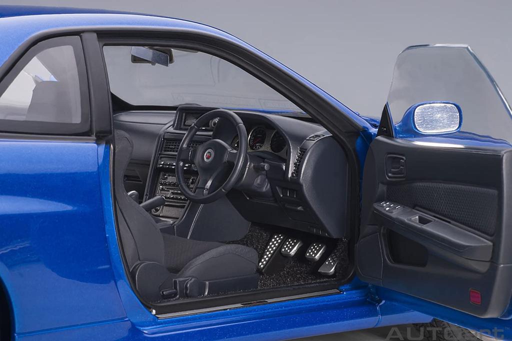 AUTOart Nissan Skyline V Spec II Bayside Blue Готовый продукт 77408 1/18 GT-R (Р34)