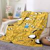 1pc Adventure Time Jake Soft Skin-Friendly Flannel with Digital Printing, Various Sizes Available for Family, Friends, Birthday087