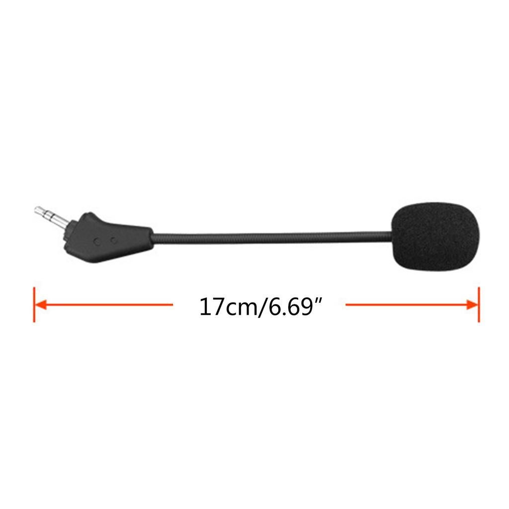 Bendable Game Mic 3.5mm Male Plug Noise-canceling Microphone for Corsair HS50 HS60 HS70 Pro SE Gaming Headset