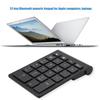 Беспроводная цифровая клавиатура, Черная, 22 клавиши   NumPad для OS X PC