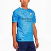 Puma Футбольная рубашка с коротким рукавом Manchester City Fan Edition, мужские топы, небесно-голубые 757058-01
