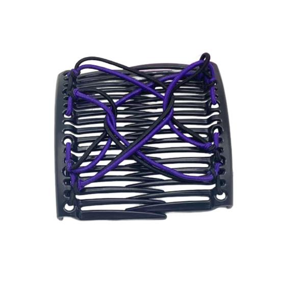 Женская расческа для волос, дизайн с эластичной веревкой, нескользящая расческа для волос, йога, бег, макияж, универсальные аксессуары для волос