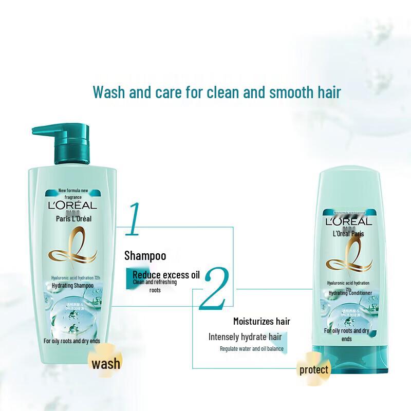 L'Oréal Hydrating & Nourishing Shampoo & Conditioner Set