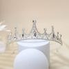 Новый свадебный венец в стиле барокко, высококачественный головной убор, аксессуары для волос, свадебные аксессуары для платья, ювелирные изделия, корона для волос