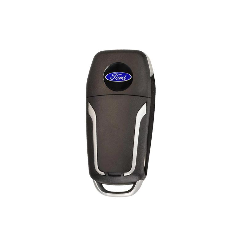 14MM Car Logo Sticker For Car Remote Control Key For Ford Focus Mondeo MK1 MK2 MK4 MK3 Fiesta ST Line Kugo Transit Escape Fusion CVX1