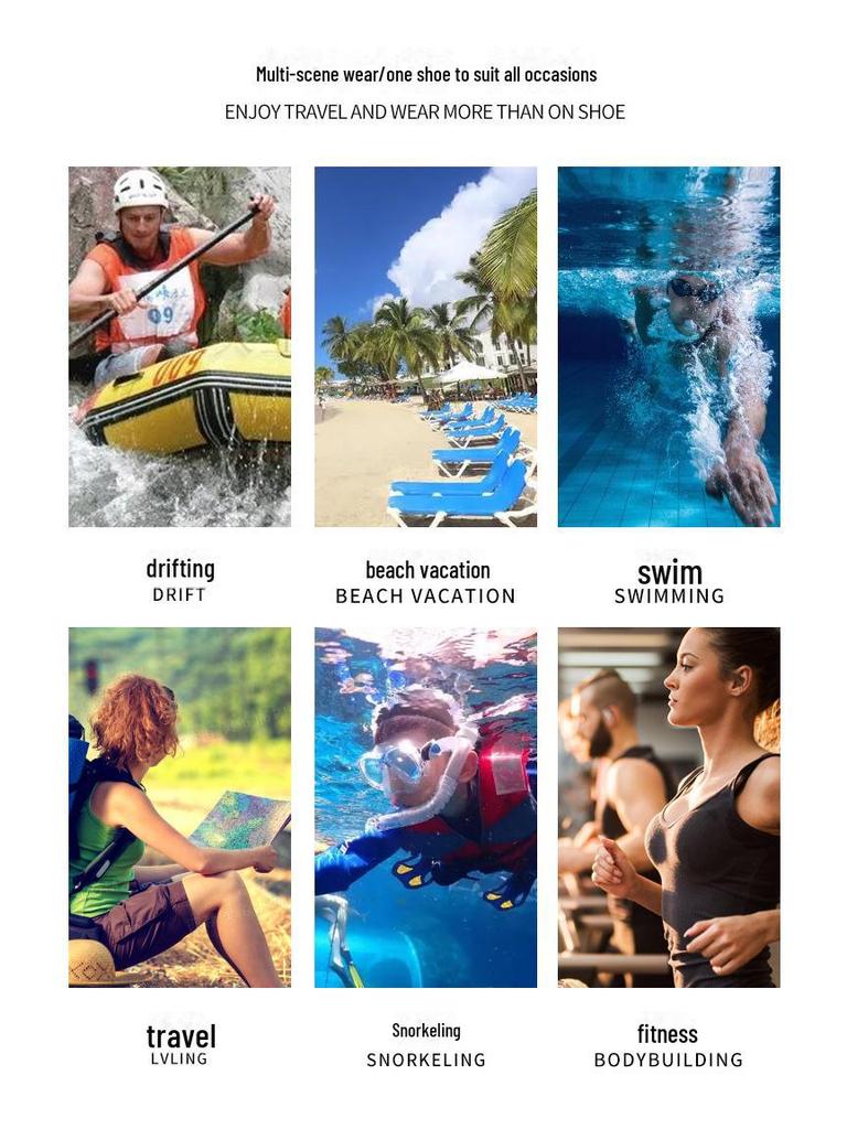 Нескользящая обувь для босых ног для приседаний, становой тяги, пляжа, йоги и плавания – унисекс-обувь для фитнеса и крика