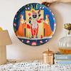 Metal Shrinathji Single Wall Plate 10 Inch with Stand | Wall Arts For Home Decoration, Living Room, Bedroom, Office Decor