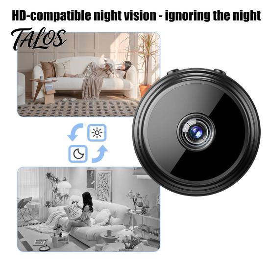 Easy Setup Home Monitoring System A9 Smart Security Camera, 1080P Wireless WiFi Indoor Cam with Night Mini Surveillance Camera Vision, Two-Way Audio,