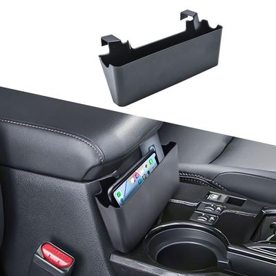 Подвесной органайзер-лоток для центральной консоли для аксессуаров Toyota 4Runner 2010-2024 Кошелек Телефон Ключи Органайзер для автомобиля на подлокотник