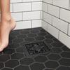 Square Shower Drain 10x10cm / 3.94×3.94inch Floor Drain Universal Fit Floor Strainer  Kitchen
