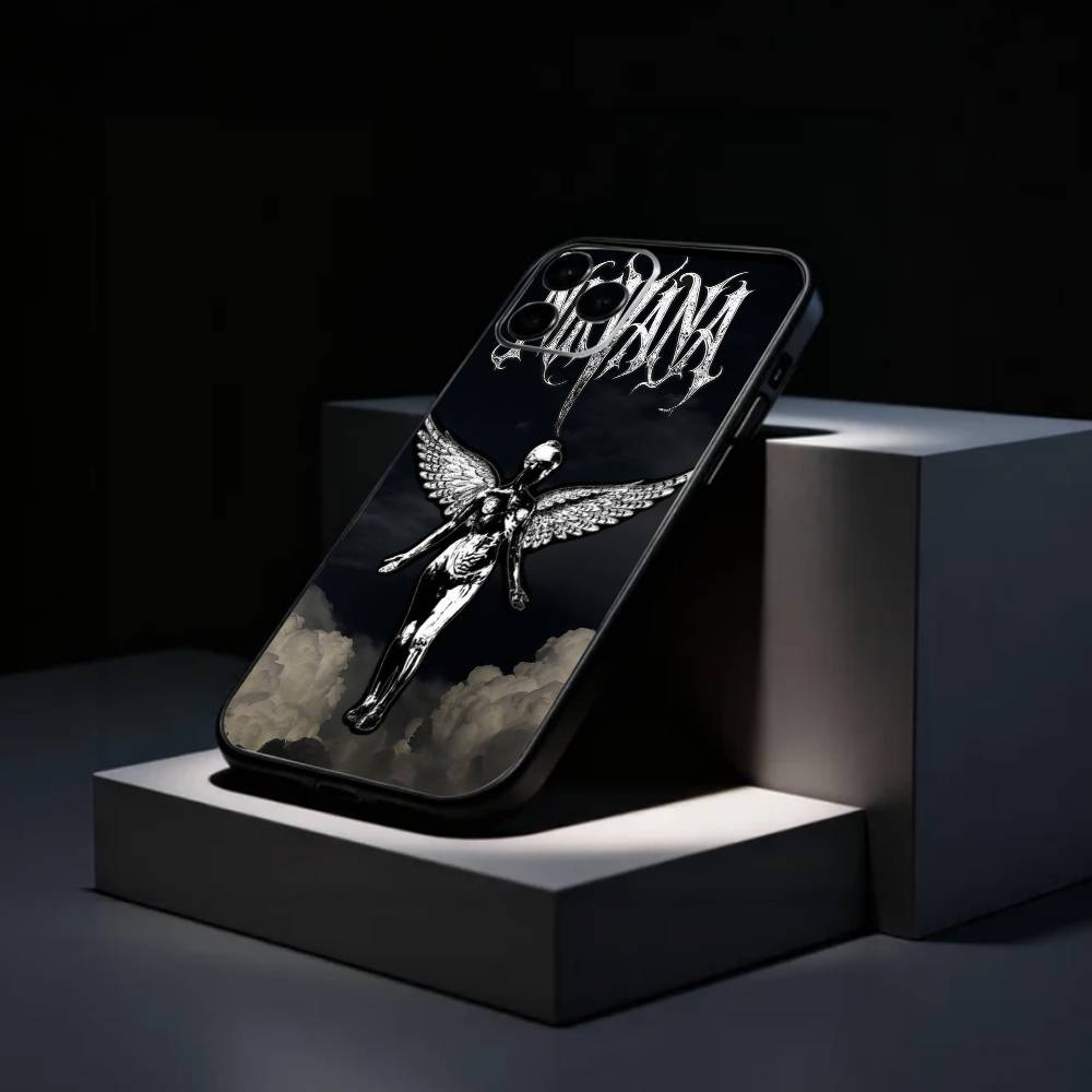 L-Lamentably Nirvana R-Rock Band Phone Case Silicone Soft For IPhone 17 16 15 14 13 12 11 X XR Plus Pro Max Plus
