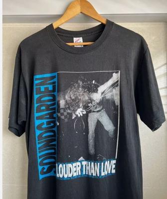 Soundgarden 2014 Тур группы Хлопковая Черная Унисекс Футболка Переиздание S-4XL