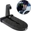Universal Folding Car Door Step Latch Hook Step Mini Auxiliary Foot Pedal Aluminium Alloy Safety Hammer For Jeep Car