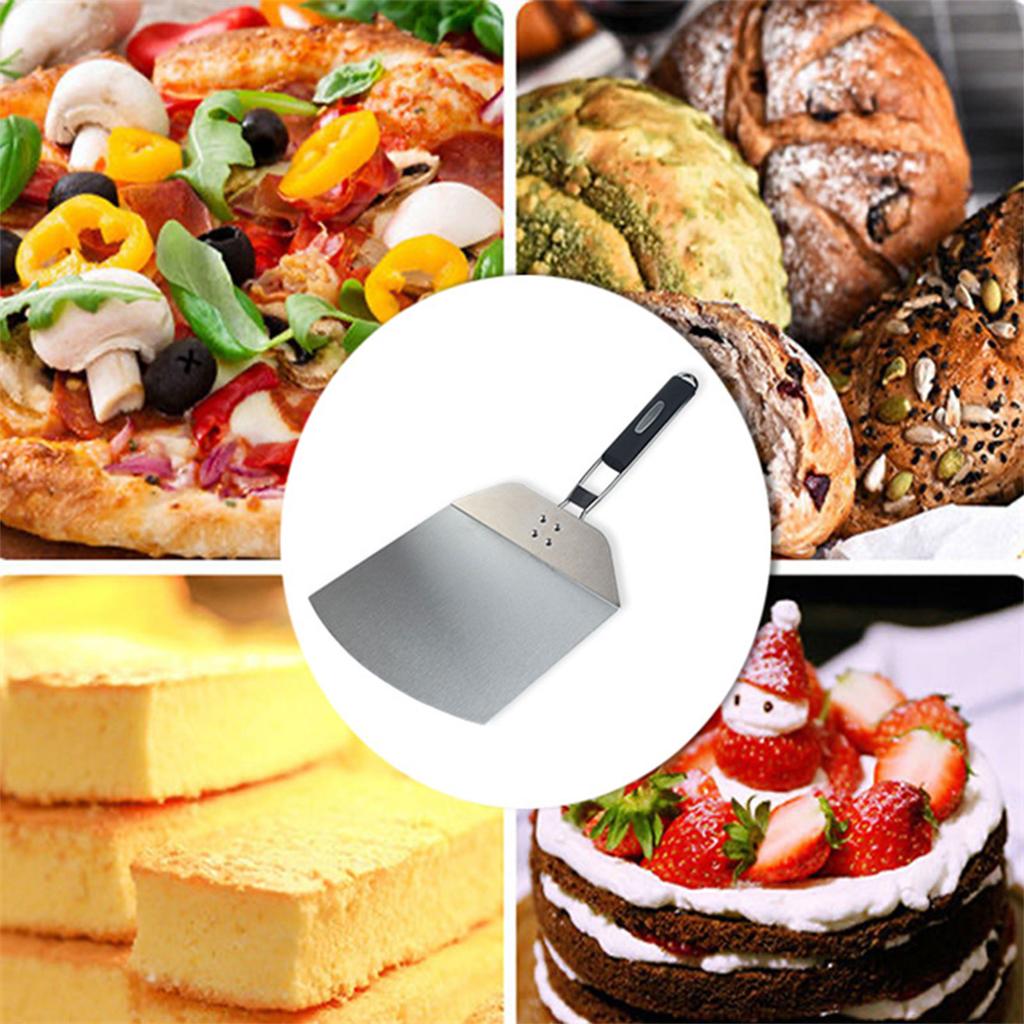 Нержавеющая сталь, антипригарное лезвие для пиццы, складная ручка для печи для пекарей, пиццы, ресторана