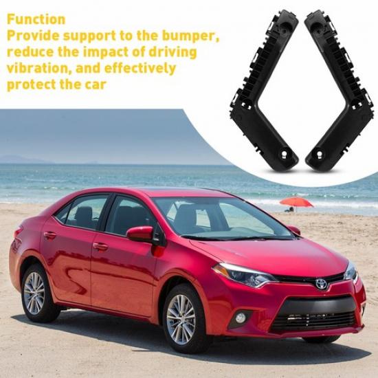 Кронштейн бампера для Toyota Corolla 2014-2016, комплект из 2 шт., передний левый и правый