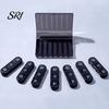Easy To Use Pill Organizer Weekly with 21 Grids Open Flip 7 Day Container Cover Leak Proof Travel Safe Box for Health Supplements Medication Reminder