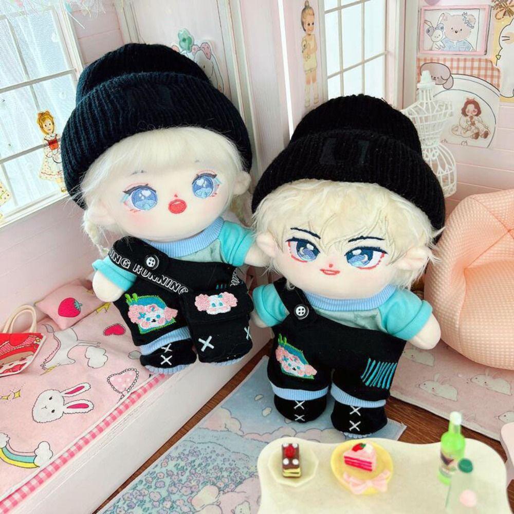 Stuffed Dolls Toys Accessories Doll Fur Coat Doll Pants 20cm Doll Clothes Doll T-shirt Rompers