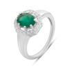 Серебряное кольцо с натуральным агатом 1.638ct, вес изделия 2,83 гр (2189831)