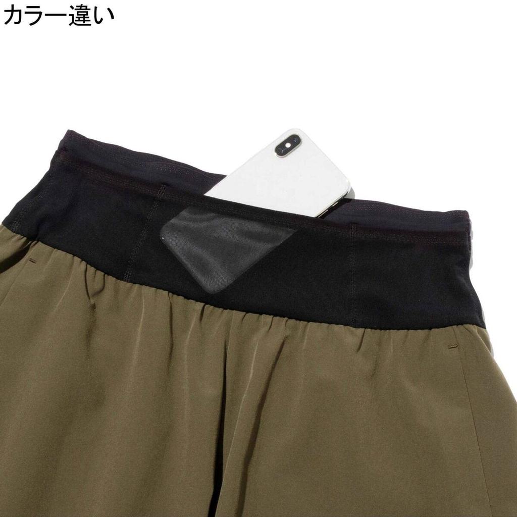 Шорты North Enduris Racing, водоотталкивающие, эластичные, легкие, беговые, черные, размер S [The Face], мужские