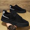 Fashion Men's Shoes Summer 2024 New Board Shoes Trendy Versatile Men's Lace Up Height Increasing Soft Sole Men's Sports Leisure Shoes