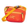 Arcteryx Сумка-пояс Mantis 1,5 л с вышитым логотипом, регулируемым плечевым ремнем, для активного отдыха, унисекс, оранжево-желтая X000009234-SOLARIS-EDZIZA