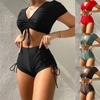 Women Bikini Sexy High Waist Bathing Suit Beach Swimwear Female Summer Swimsuit