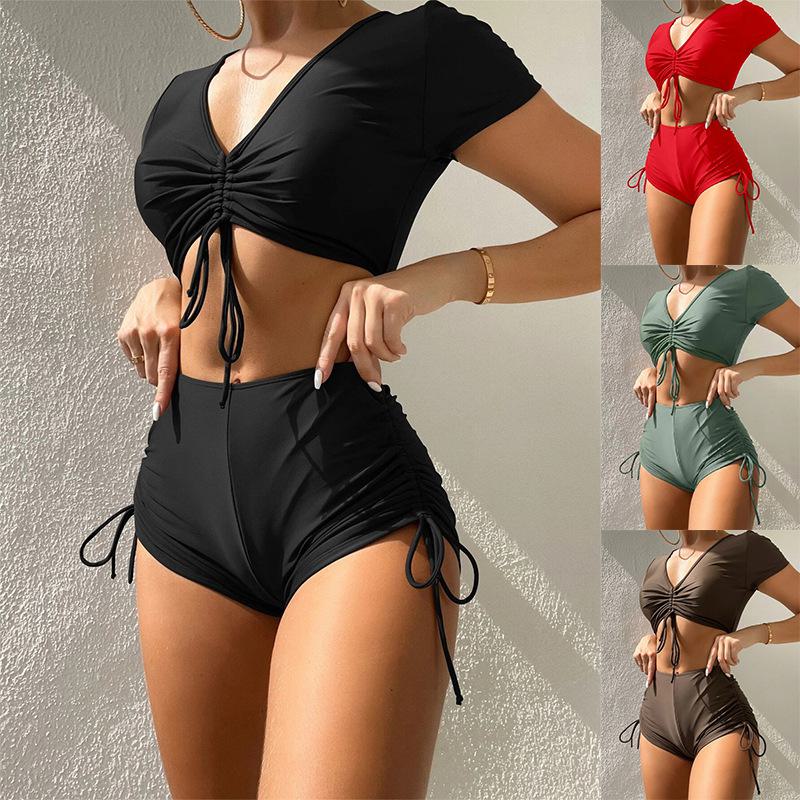 Women Bikini Sexy High Waist Bathing Suit Beach Swimwear Female Summer Swimsuit