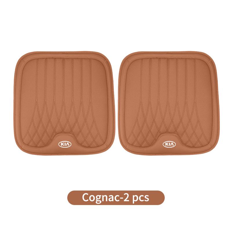 AEK4 Car Seat Driver Leather Anti-slip Breathable Cushion Pad For KIA Ceed Sportage Rio K5 K2 Optima Cerato Proceed Venga