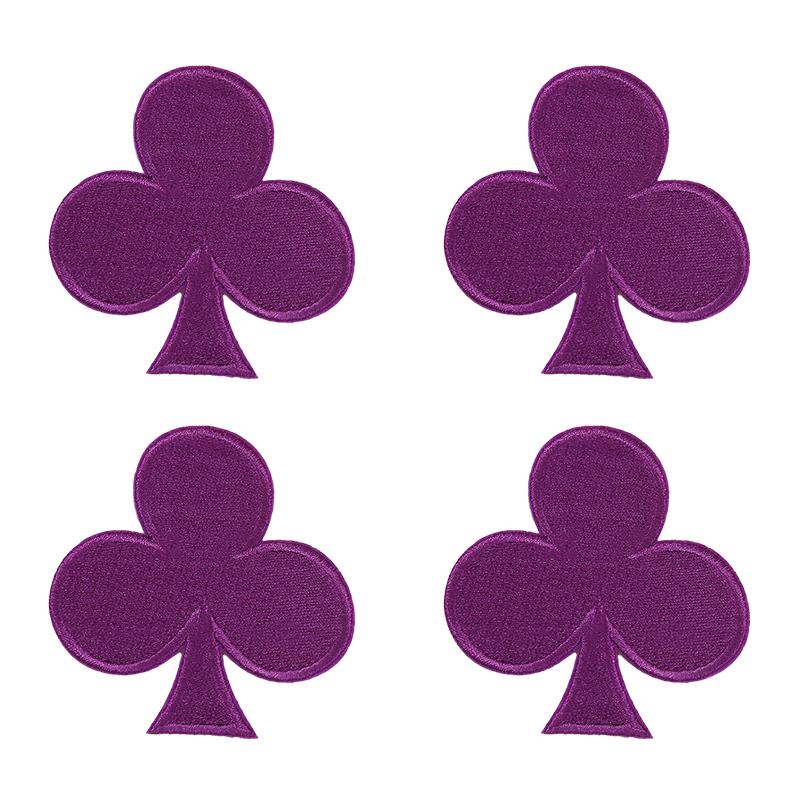 10pcs Wholesale New Poker Trend Embroidery Patch On Clothes Jackets Diy Decoration Cartoon Iron On Patches For Clothing Access