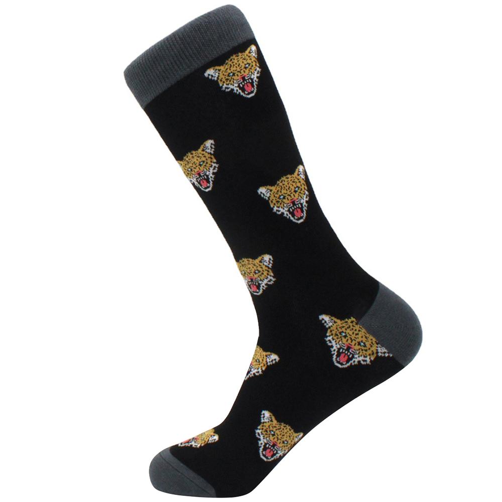 Яркие мужские зимние носки гребенной хлопок мягкие теплые смешные счастливые мужские женские длинные носки Calcetines de hombre деловые