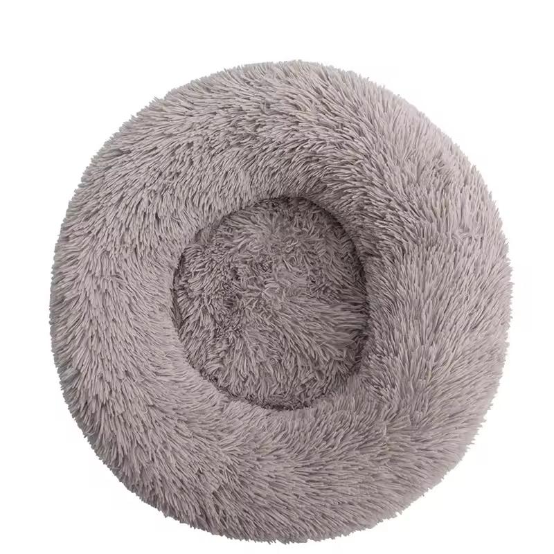 2021 Custom Modern Portable Cat & Dog Bed Indoor Eco-Friendly Fluffy Plush Soft Solid Pattern Camping Small Sizes
