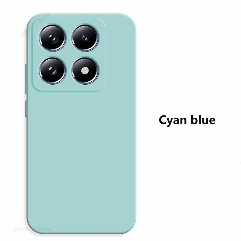 Для Mi 14T Mi14T Pro Чехол Жидкий Силикон Мягкие Чехлы Для Телефонов Xiaomi Mi 14T Mi14T Pro Чехол Mi 14 T Pro Аксессуары Xiaomi