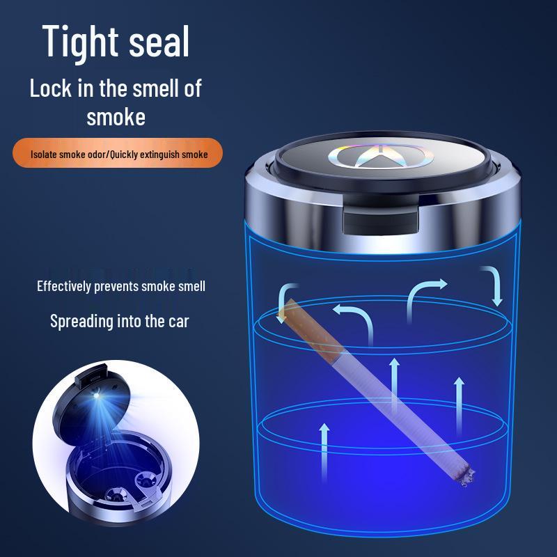 Car Ashtray for Acura RDX, CDX, MDX, TLX, NSX, ILX, RLX Interiors