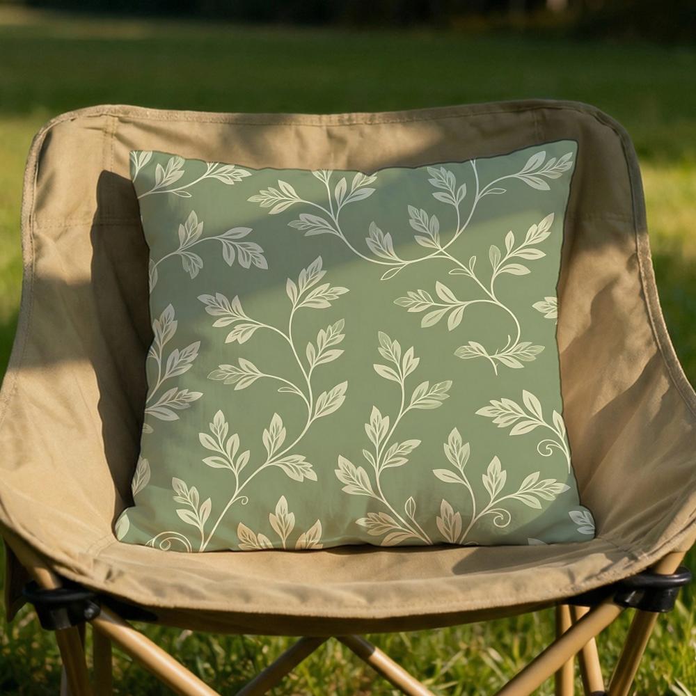 lush leaves Cushion Cover Soft Reversible Durable Pillow Cover MultiScene Use for Home Car Daily Comfort
