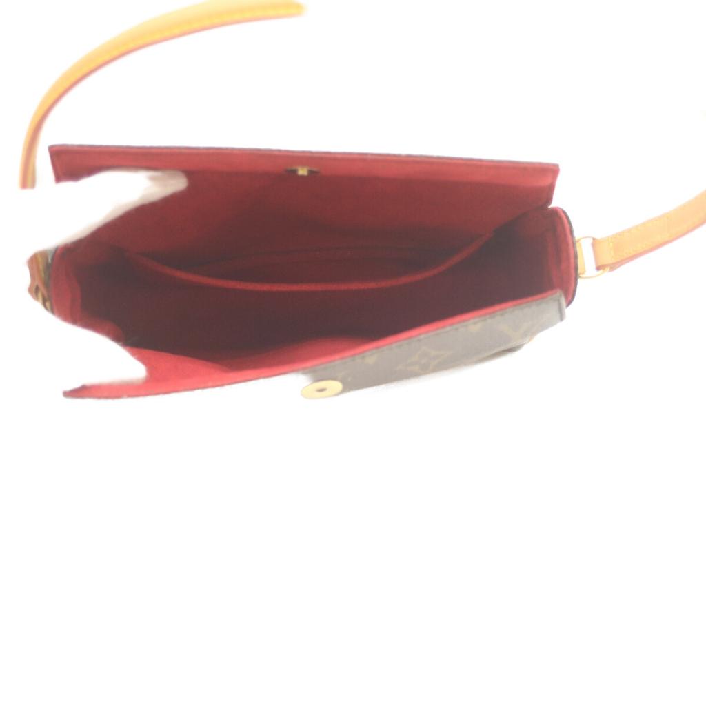 Louis Vuitton 2003 M51900 Monogram Recital Handbag BrownUsed