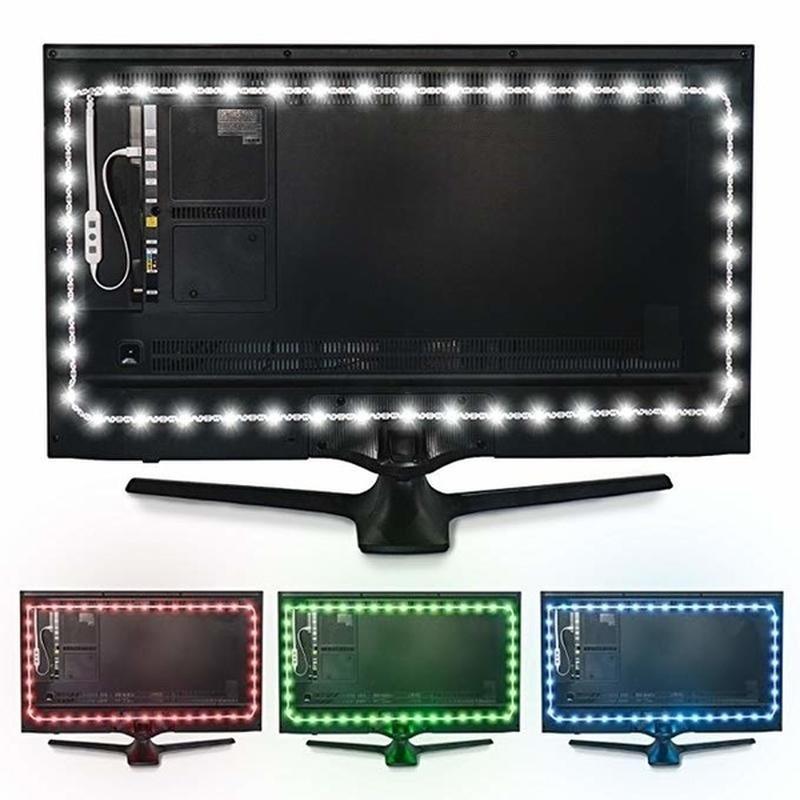 2M/1M/0.5M 3 Sizes RGB LED Wireless Remote Control Neon Interior Light Lamp Strip Lights Car Decor