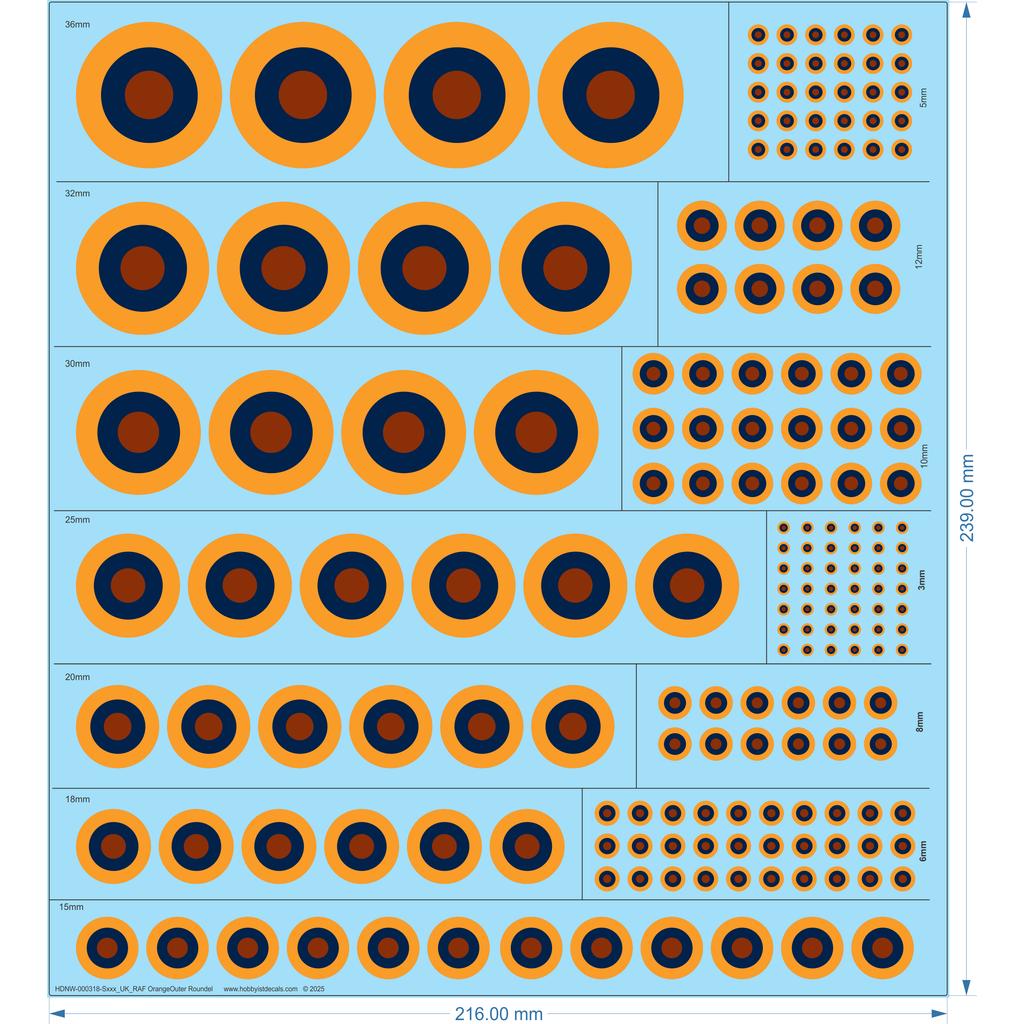 UKRAF OrangeOuter Roundel