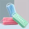 1pc Silicone Double-Sided Body Brush Flexible Shower Brush Back Exfoliating Soft Bristles Scrubber Shampoo Brush Bathing Tools