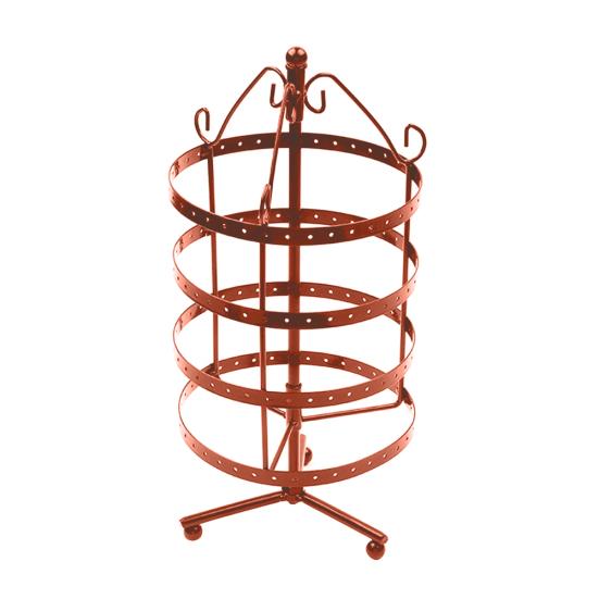 3/4 слоя вращающихся круглых серег ювелирных изделий стеллаж для выставки товаров стенд держатель дисплея