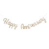 Regalo Letter Banner Garland Anniversary Congratulations (1.HappyAnniversary)