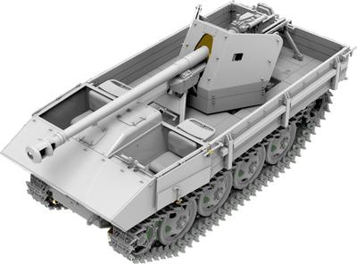 Miniart Пушка RSO Пластиковая модель MA35483 1/35 7,5 см Pak40/4 Самоходная (Военная техника)