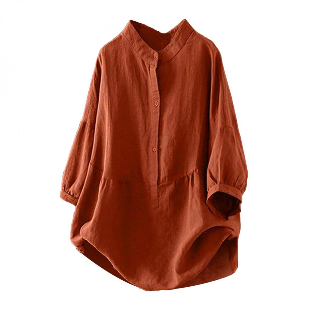 Cut and Sewn for White Plain Fall Women, Uellak, Short-sleeved Blouse, Shirt, Women's Long-sleeved Top, Adult, Cute, Office, Commuting, OL, Casual,