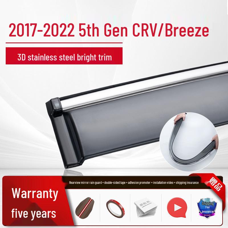 Дефлекторы окон для Honda Accord Десятого поколения, Civic, Lingpai и Fengfan - Защита от солнца и дождя для CR-V, XRV