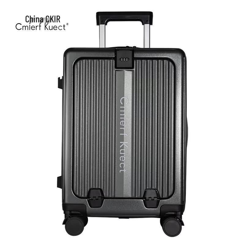 Cmierf Kuect Front-Opening Carry-On PC Luggage