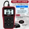 Цифровой дисплей, автоаксессуары, 16-контактный OBD2, считыватель кодов, диагностические инструменты для автомобилей, Plug and Play, OBD 2, сканер V100, универсальный