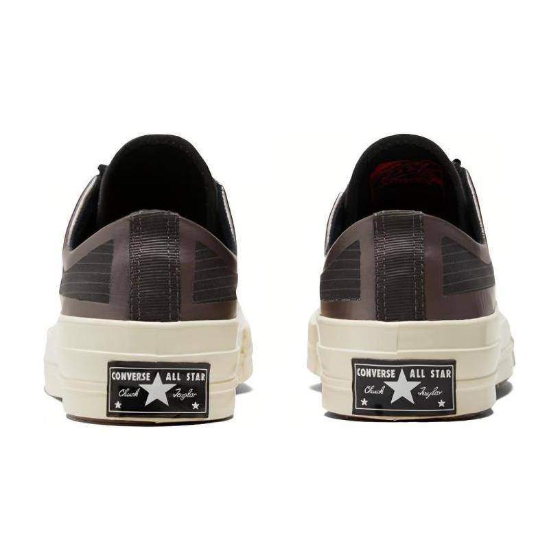 Converse Кеды Chuck Taylor All Star 1970-х годов винтажные износостойкие низкие парусиновые унисекс темно-серые черные